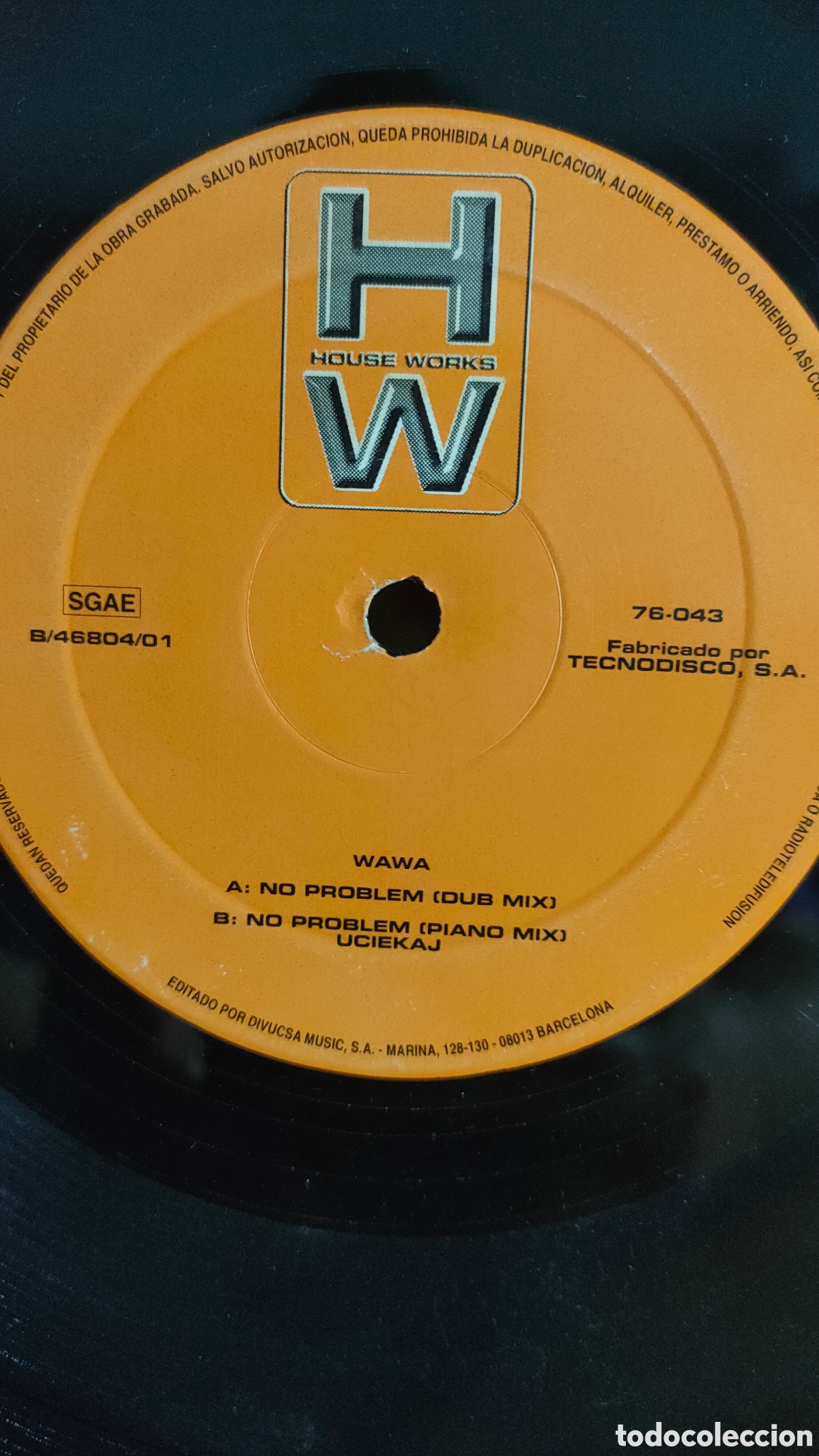 Discos de vinilo: Wawa &ndash; No Problem . 27 may 2001 original netherlands disco 12&rdquo; vinilo - Foto 3