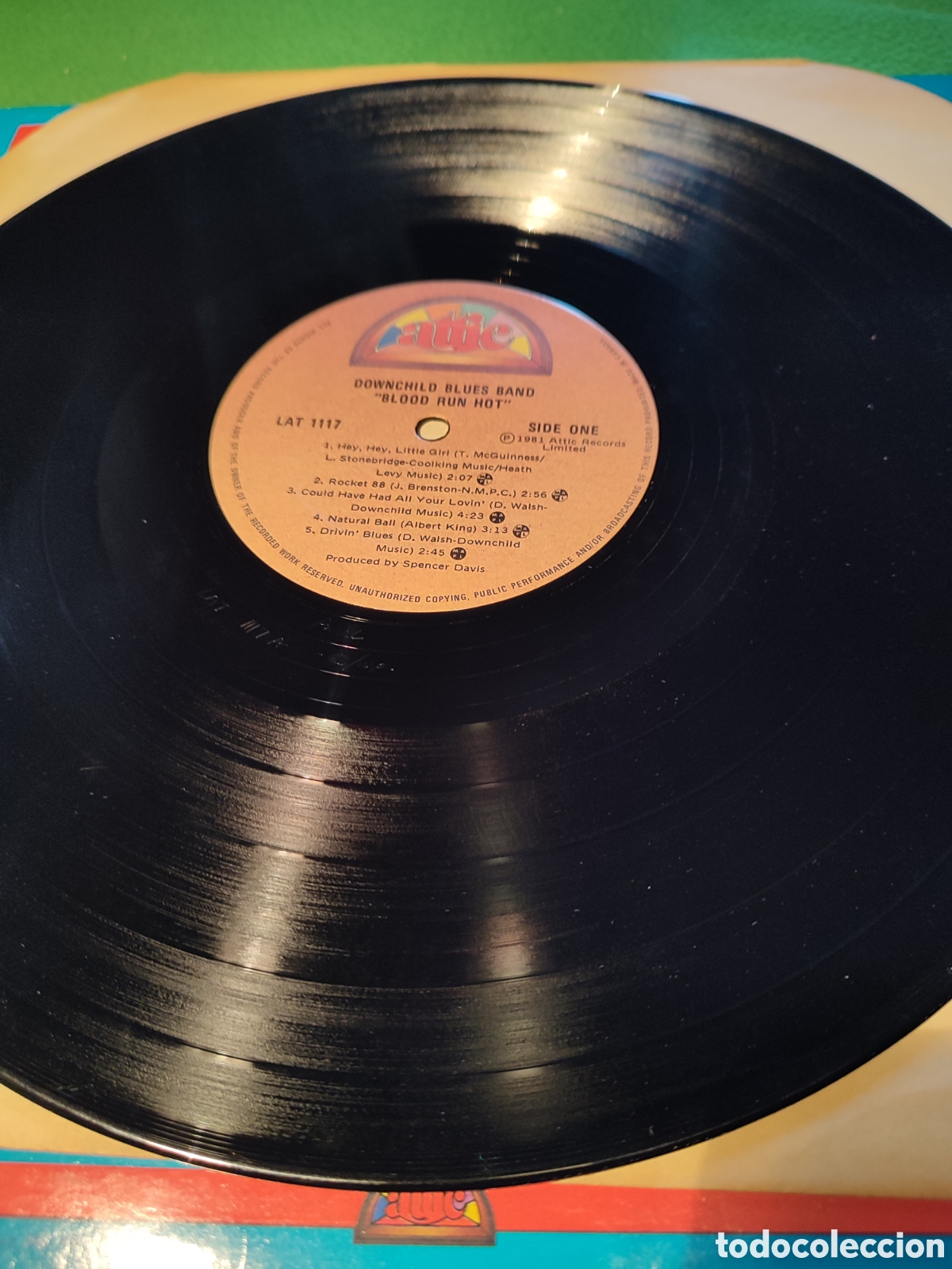 Discos de vinilo: Downchild - Blood run Hot ( con Spencer Davis) - Foto 3