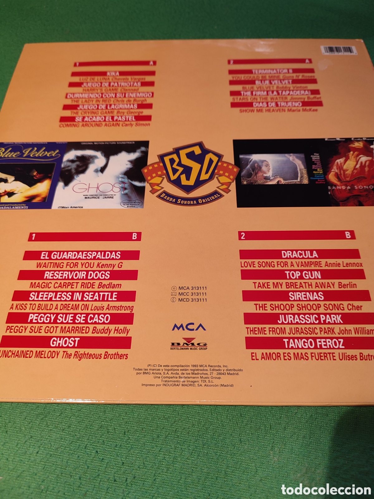 Discos de vinilo: Banda Sonora Original - 19 &eacute;xitos de cine V.O. 2lps - Foto 2