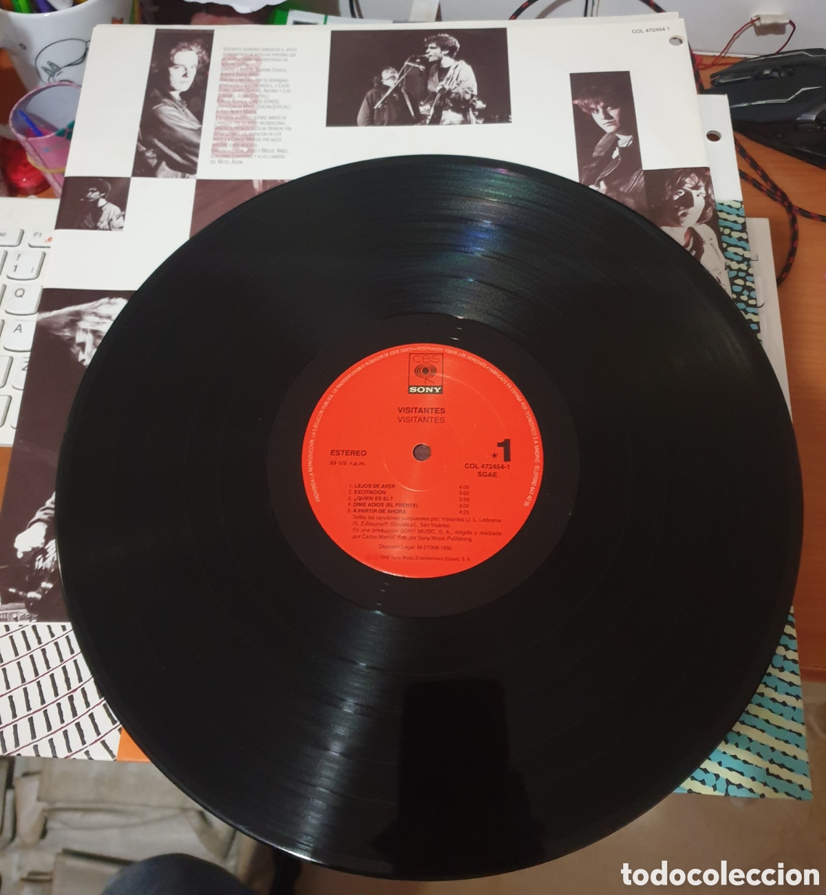 Discos de vinilo: Visitantes - Visitantes - Foto 2