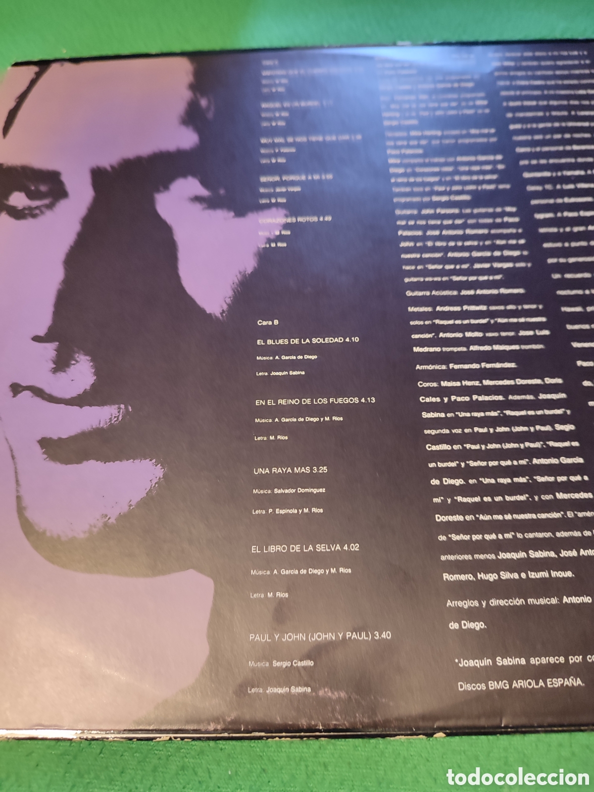 Discos de vinilo: Miguel R&iacute;os - Same 1989 Vinilo Lp - Foto 2