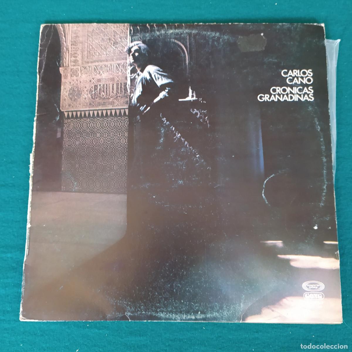 Discos de vinilo: Carlos Cano &ndash; Cronicas Granadinas Carlos Cano - Foto 1
