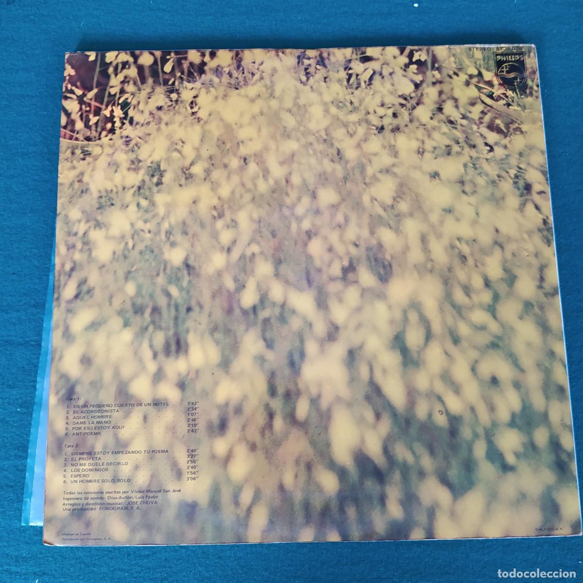 Discos de vinilo: V&iacute;ctor Manuel &ndash; Victor Manuel - Foto 2