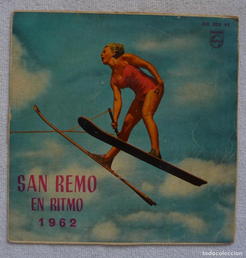 Discos de vinilo: TULLIO GALLO // SAN REMO 1962 // EP - Foto 1