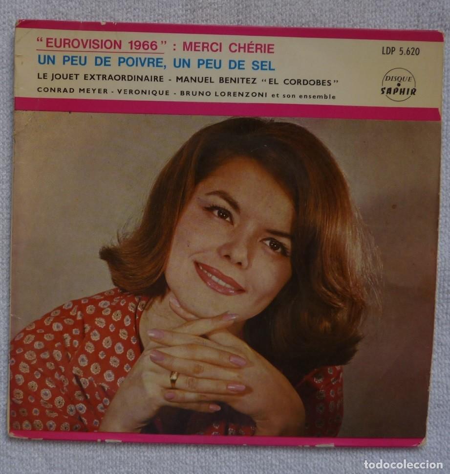 Discos de vinilo: CONRAD MEYER Y OTROS // EUROVISION 1966 // EP - Foto 1