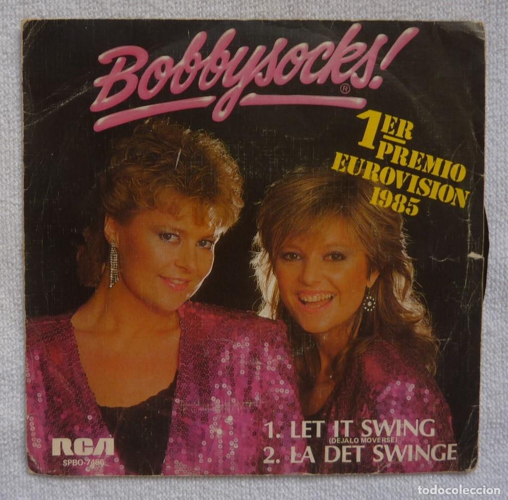 Discos de vinilo: BOBBYSOCKS // I PREMIO DE EUROVISION 1985 // SINGLE - Foto 1