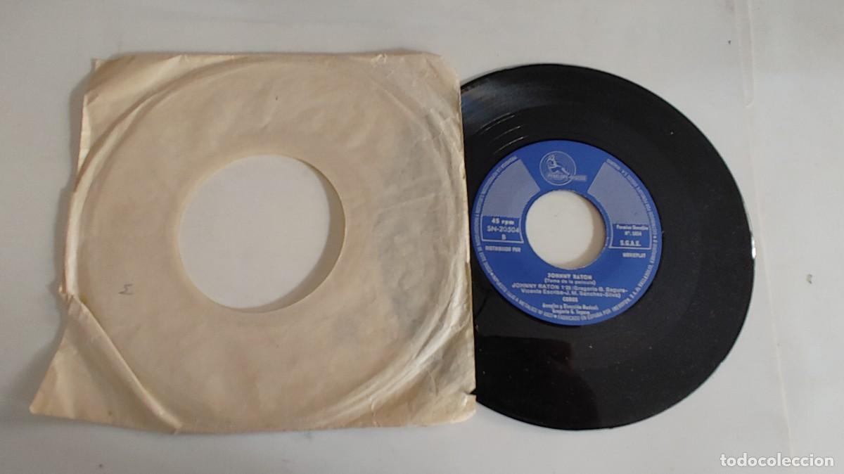 Discos de vinilo: SERGIO KRUMBEL-SINGLE JOHNNY RATON-SIN FUNDA - Foto 1