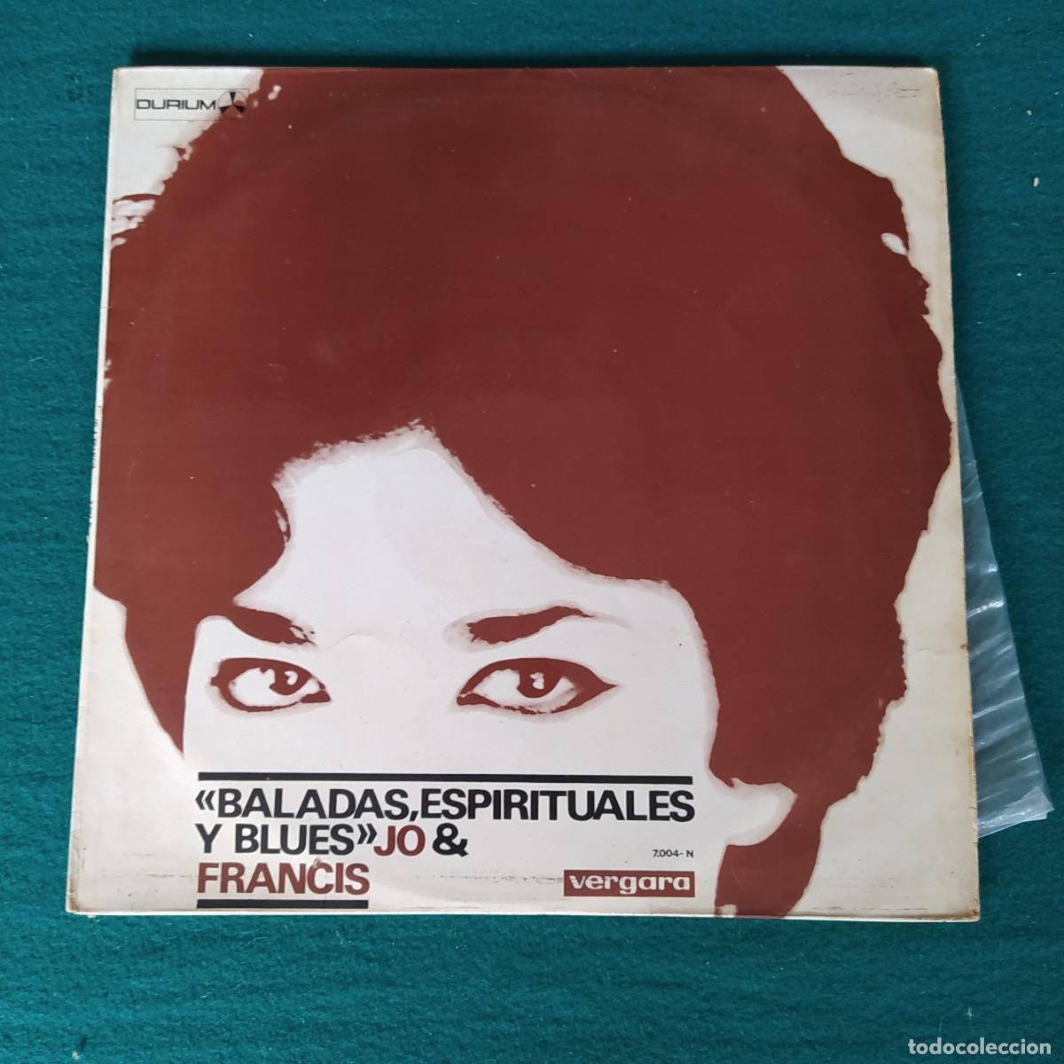 Discos de vinilo: Jo* & Francis* &ndash; Baladas, Espirituales Y Blues - Foto 1