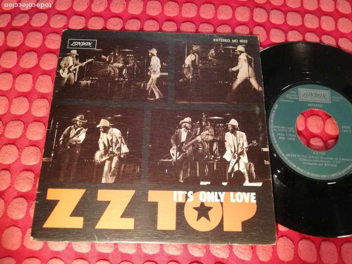 Discos de vinilo: ZZ TOP Its Only Love 1976 SPAIN SINGLE - Foto 1