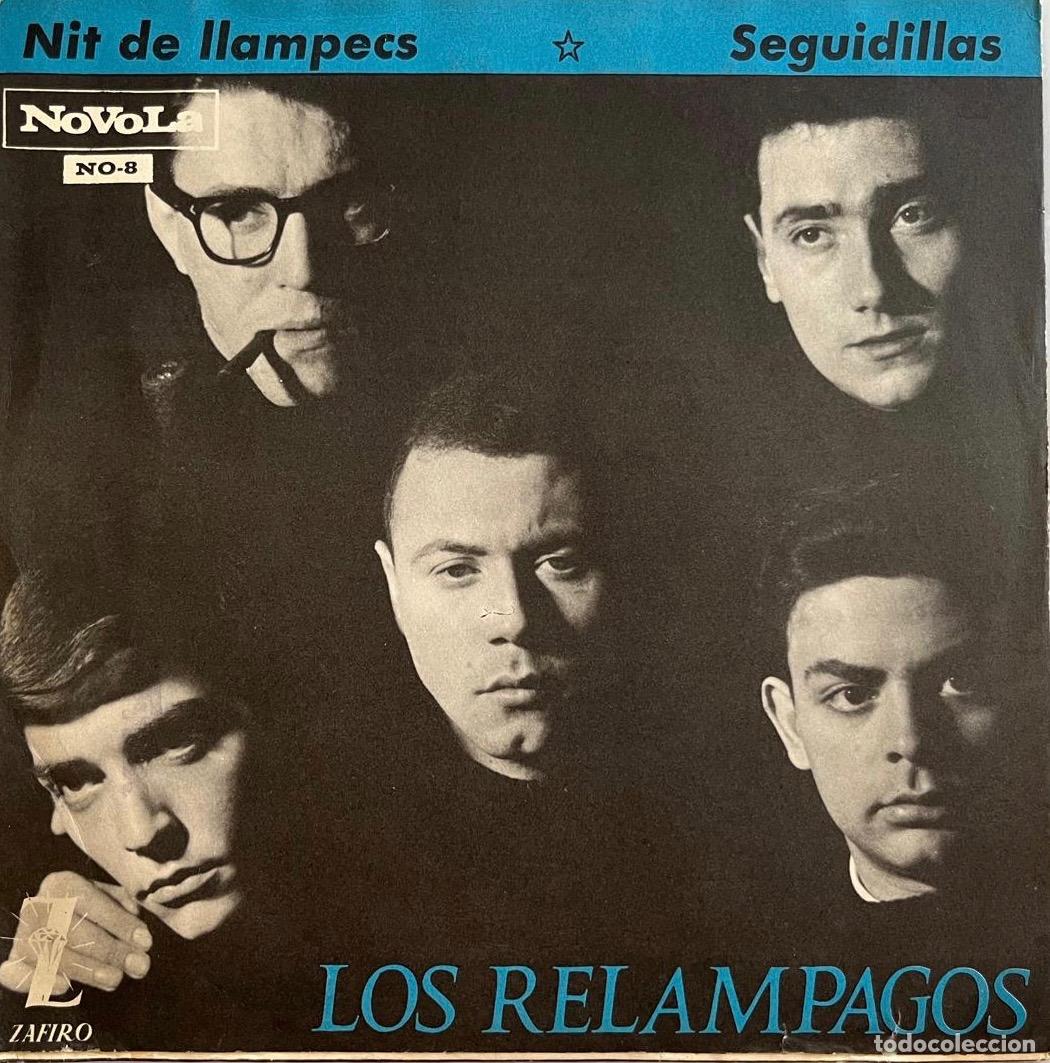 Discos de vinilo: LOS REL&Aacute;MPAGOS, NIT DE LLAMPECS. SINGLE ORIGINAL ESPA&Ntilde;A Y COMO NUEVO - Foto 2