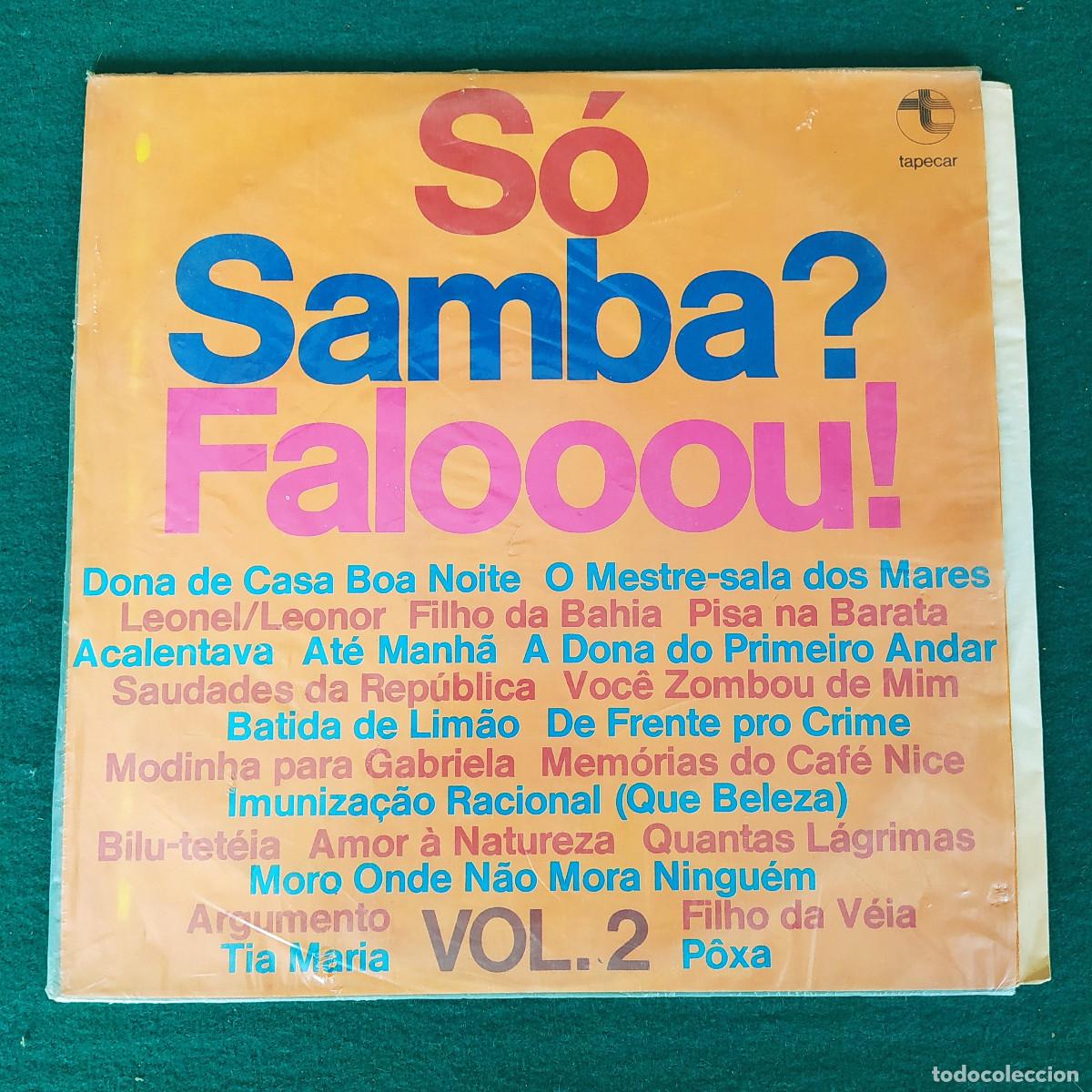 Discos de vinilo: S&oacute; Samba? Falooou! - Vol. 2 - Foto 1