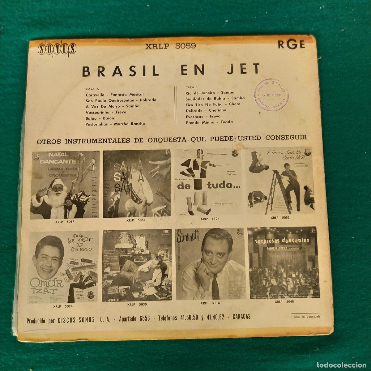 Discos de vinilo: Simonetti E Orquestra RGE &ndash; Brasil A Jato - Foto 2