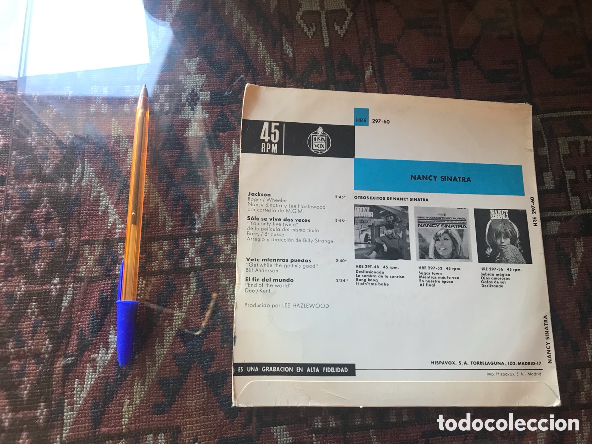 Discos de vinilo: Nancy Sinatra. Jackson&hellip; - Foto 2