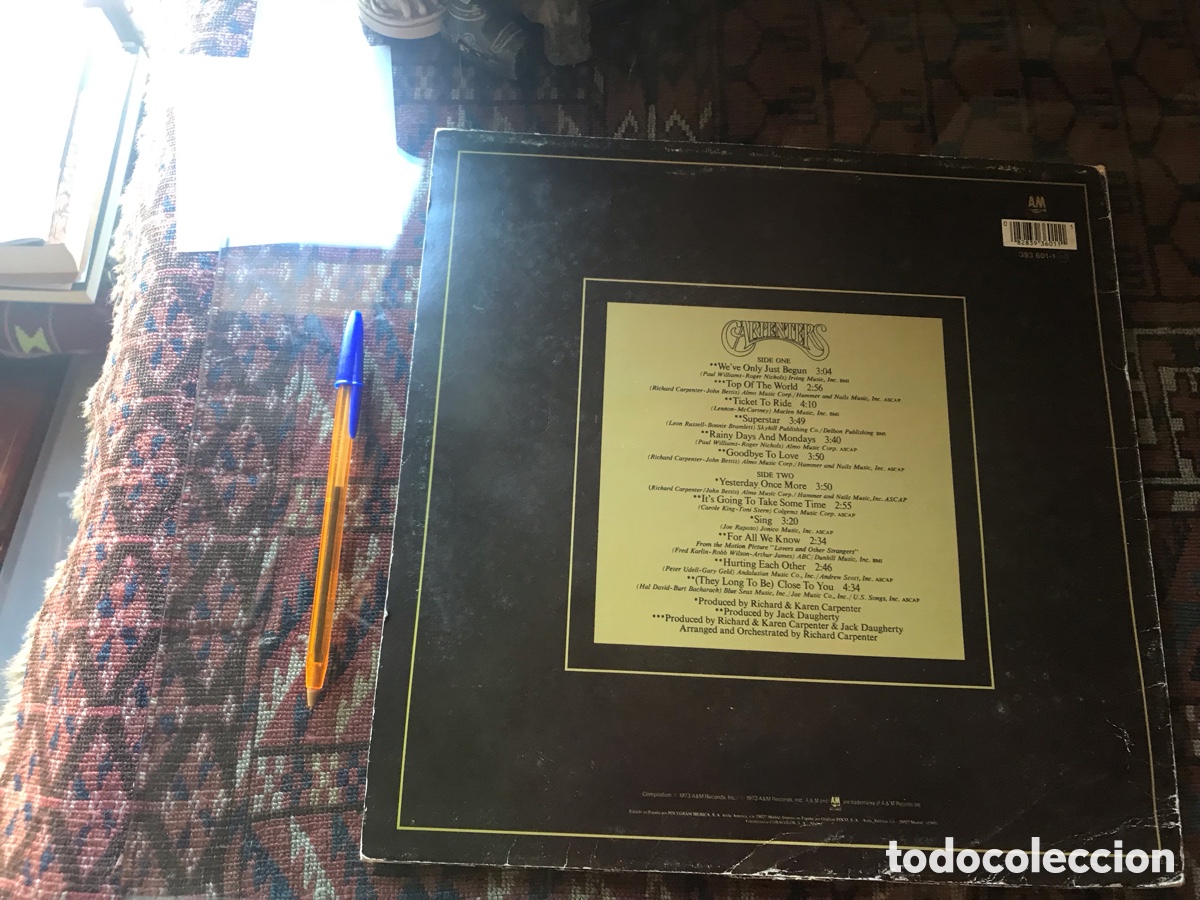 Discos de vinilo: Carpenter. The singles 1969-1973. - Foto 2