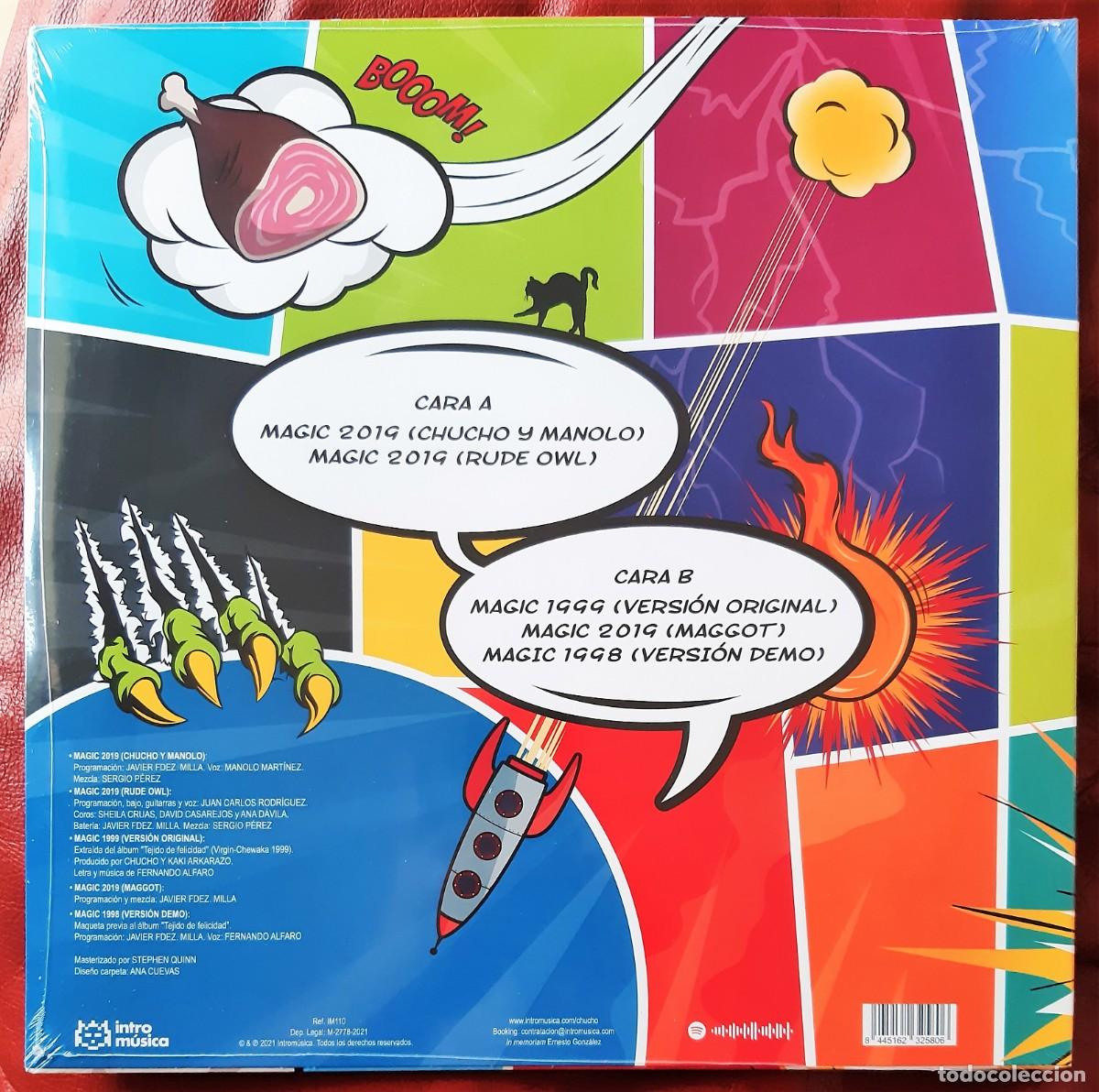 Discos de vinilo: CHUCHO - MAGIC 12&rdquo; EP. - Foto 2