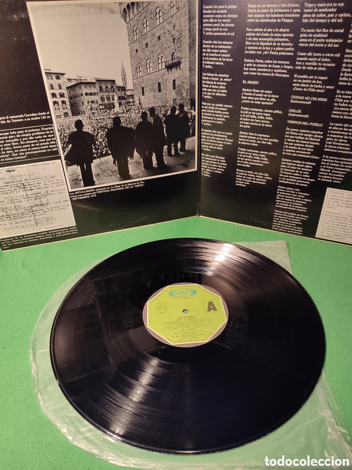 Discos de vinilo: Inti-Illimani - Hacia la libertad - Foto 2