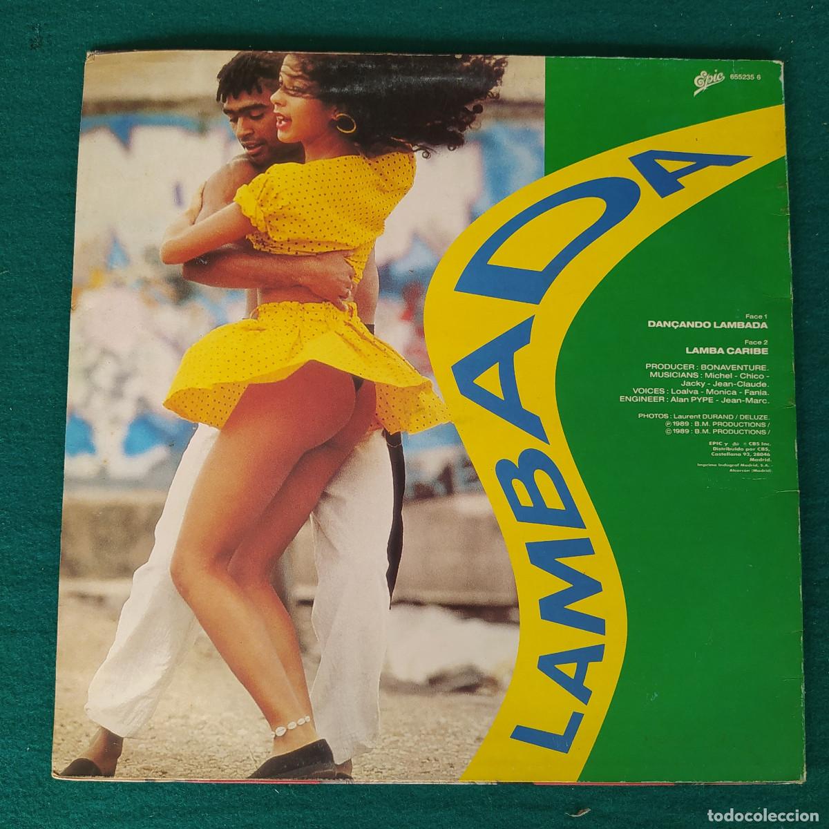 Discos de vinilo: Kaoma &ndash; Dan&ccedil;ando Lambada - Foto 2