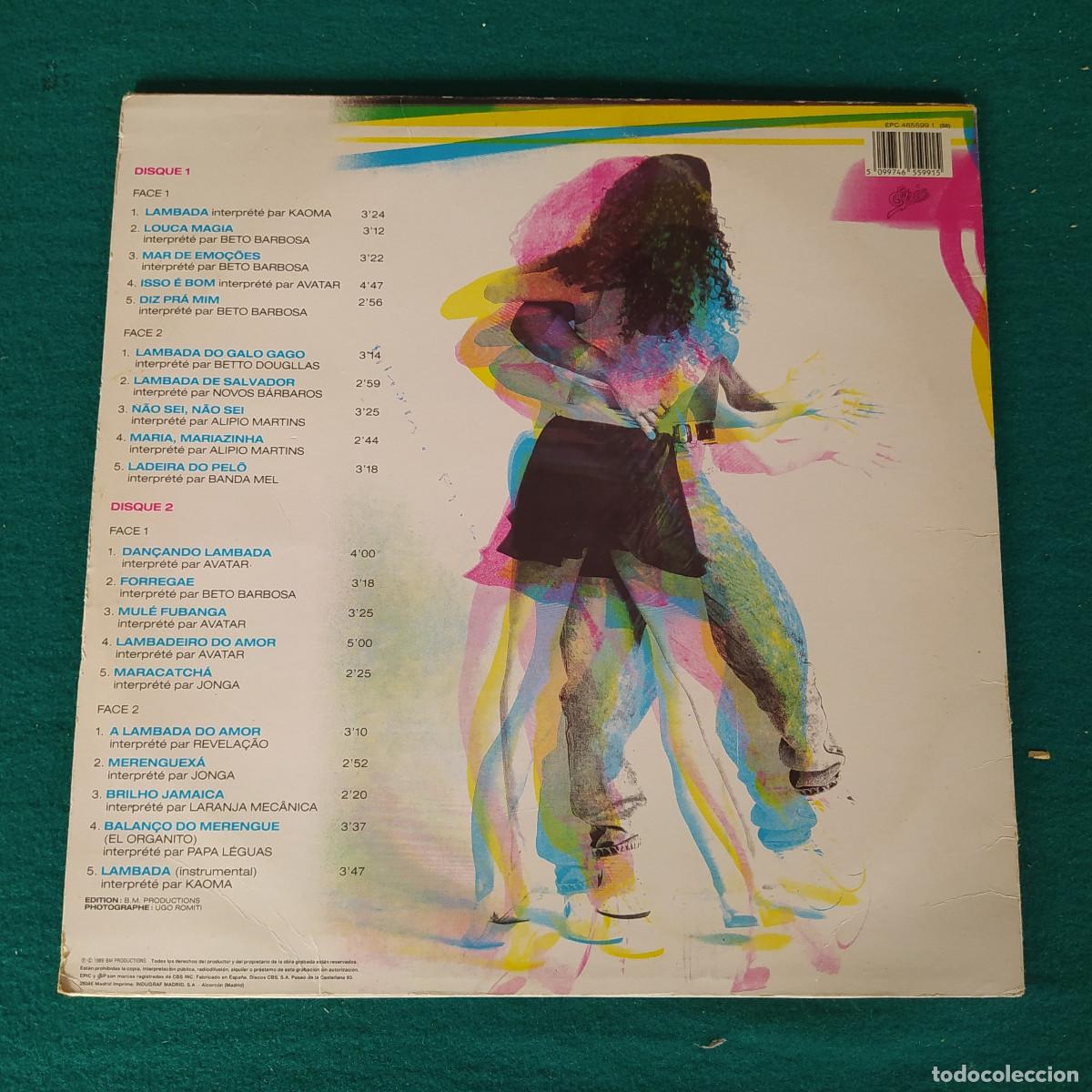 Discos de vinilo: Lambada 1989 LAMBADA - Foto 2