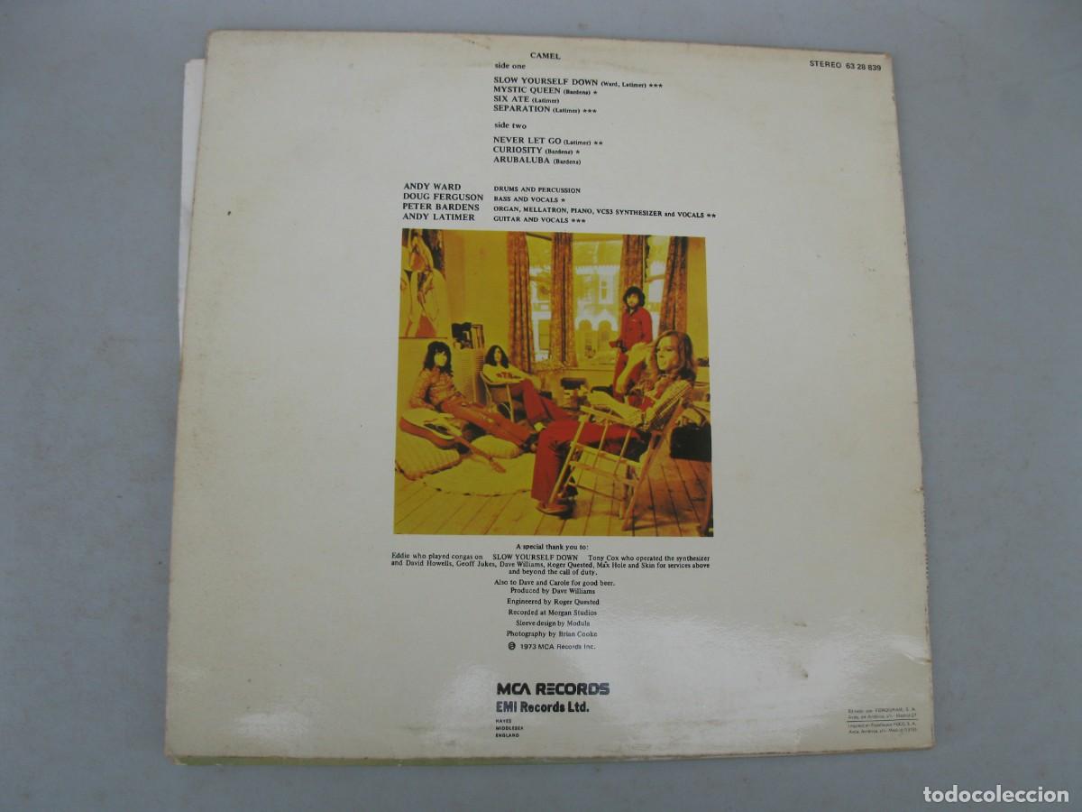 Discos de vinilo: LP - CAMEL - FONOGRAM - A&Ntilde;O 1977. - Foto 2