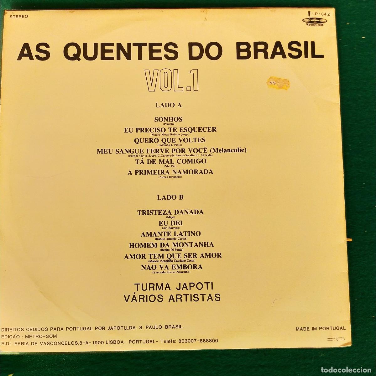 Discos de vinilo: As Quentes Do Brasil - Vol.1 - Foto 2