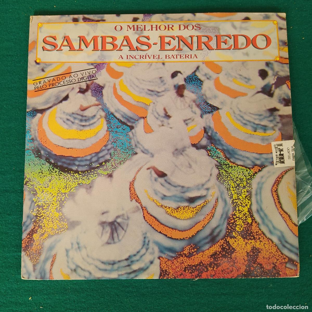Disques de vinyle: O Melhor Dos Sambas-Enredo (A Incr&iacute;vel Bateria)