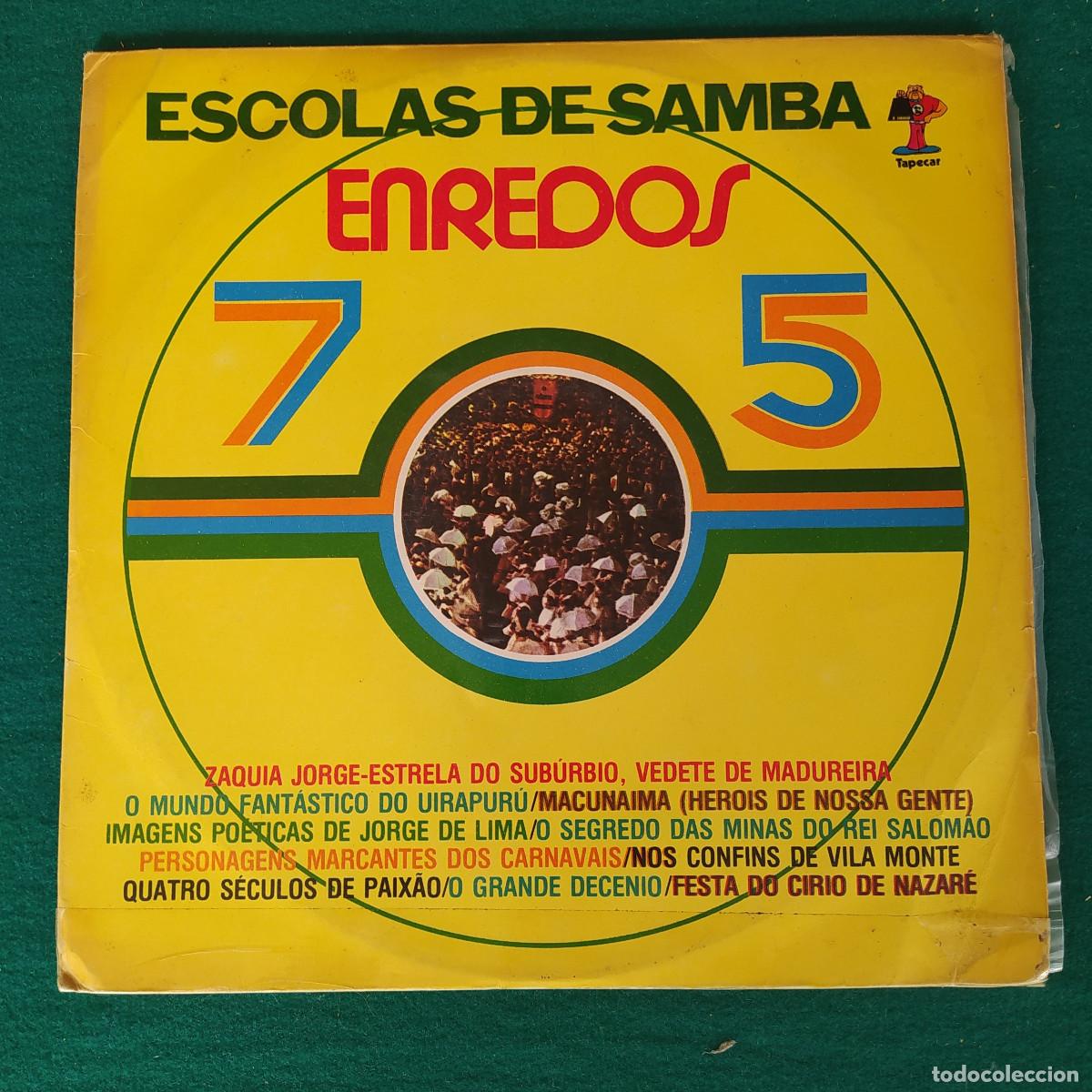 Discos de vinilo: &rdquo;Escolas De Samba&rdquo; Enredo 1975 - Foto 1