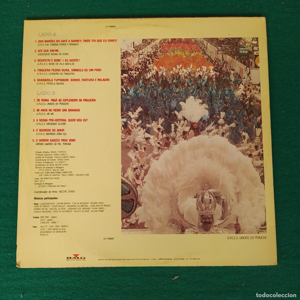 Discos de vinilo: Carnaval 1990 - S&atilde;o Paulo - Foto 2