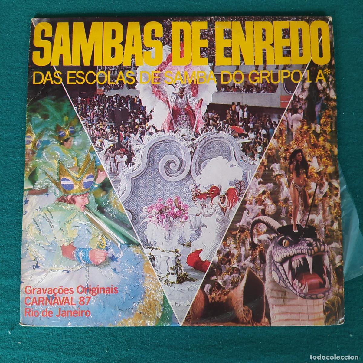 Disques de vinyle: Sambas De Enredo Das Escolas De Samba Do Grupo 1A - Carnaval 87