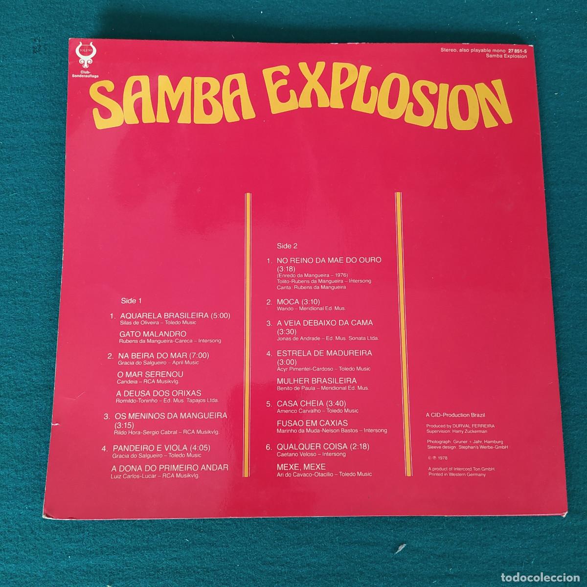 Discos de vinilo: Samba Explosion 1978 - Foto 2