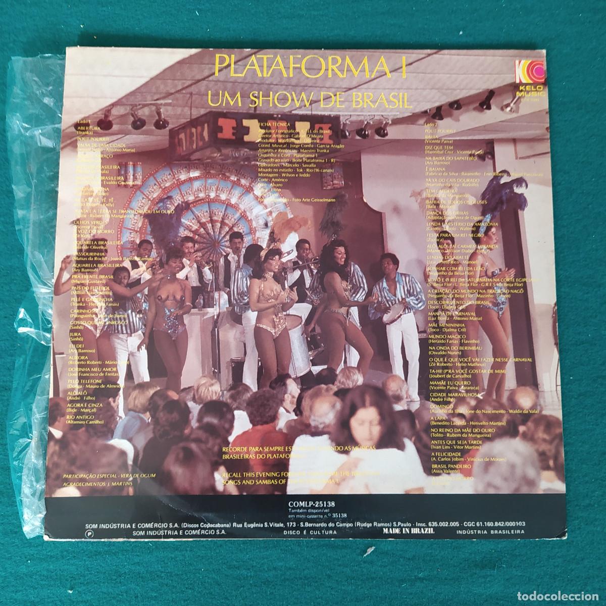 Discos de vinilo: Plataforma 1 &ndash; Um Show De Brazil - Foto 2