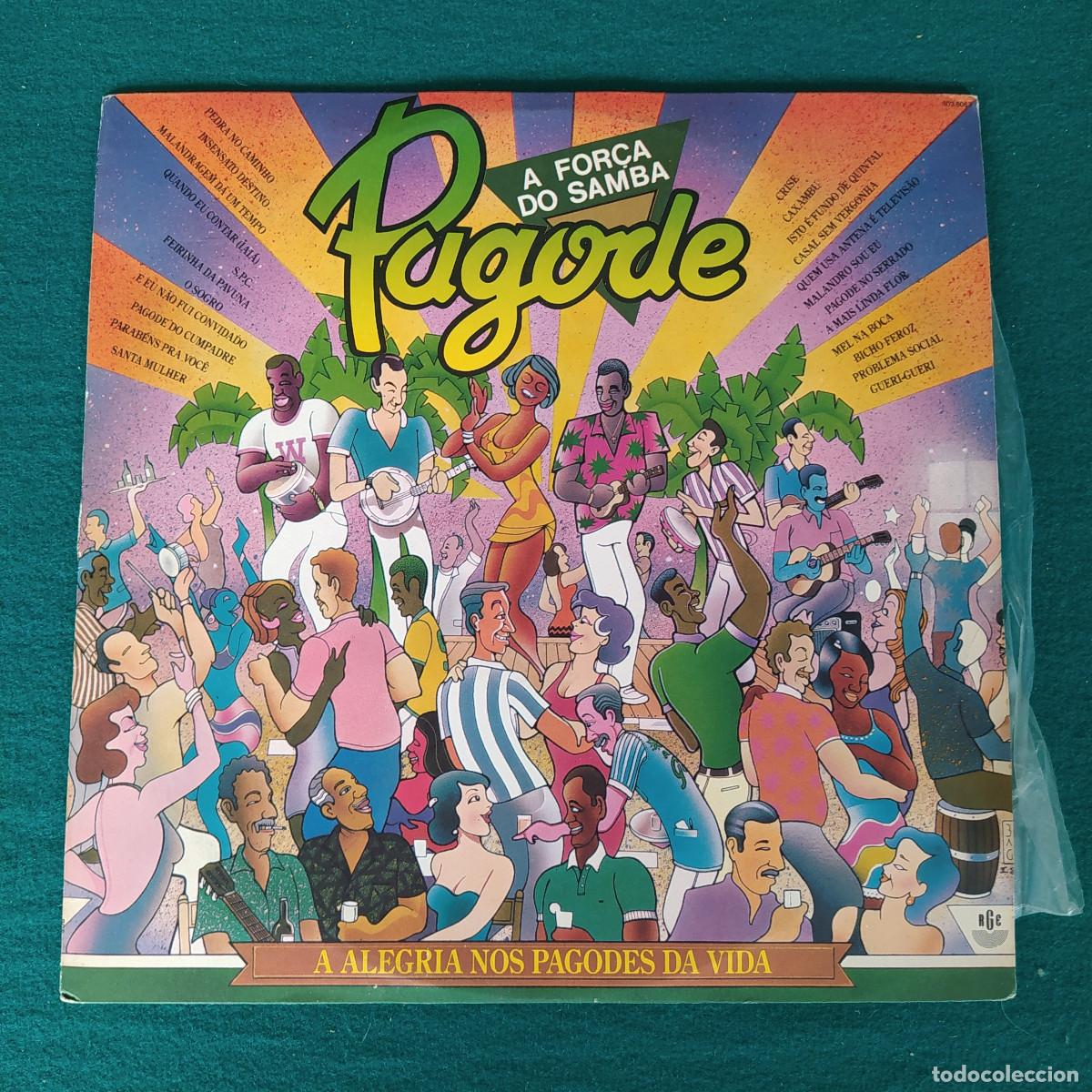 Discos de vinilo: Pagode A For&ccedil;a Do Samba - A Alegria Nos Pagodes Da Vida - Foto 1