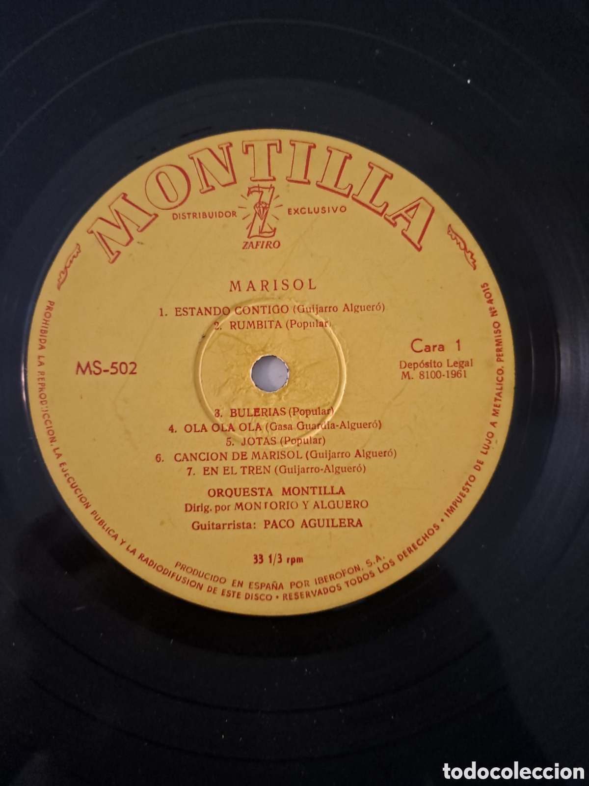 Discos de vinilo: Marisol&nbsp;&lrm;&ndash;&nbsp;Canta Marisol: (Interpreta Las Canciones De Las Peliculas B.2 - Foto 3