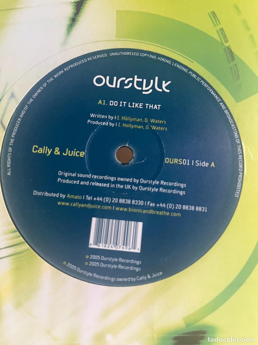 Discos de vinilo: Cally & Juice / Trance Generators &lrm;&ndash; Do It Like That / Do It Like This - Foto 2