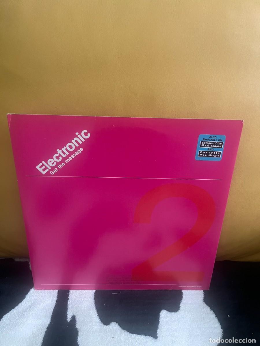 Discos de vinilo: Electronic &lrm;&ndash; Get The Message - Foto 1