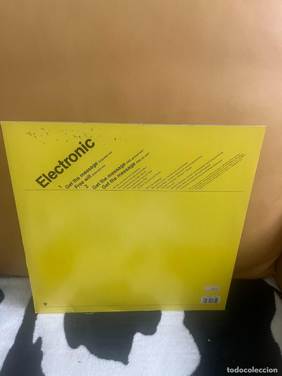 Discos de vinilo: Electronic &lrm;&ndash; Get The Message - Foto 2