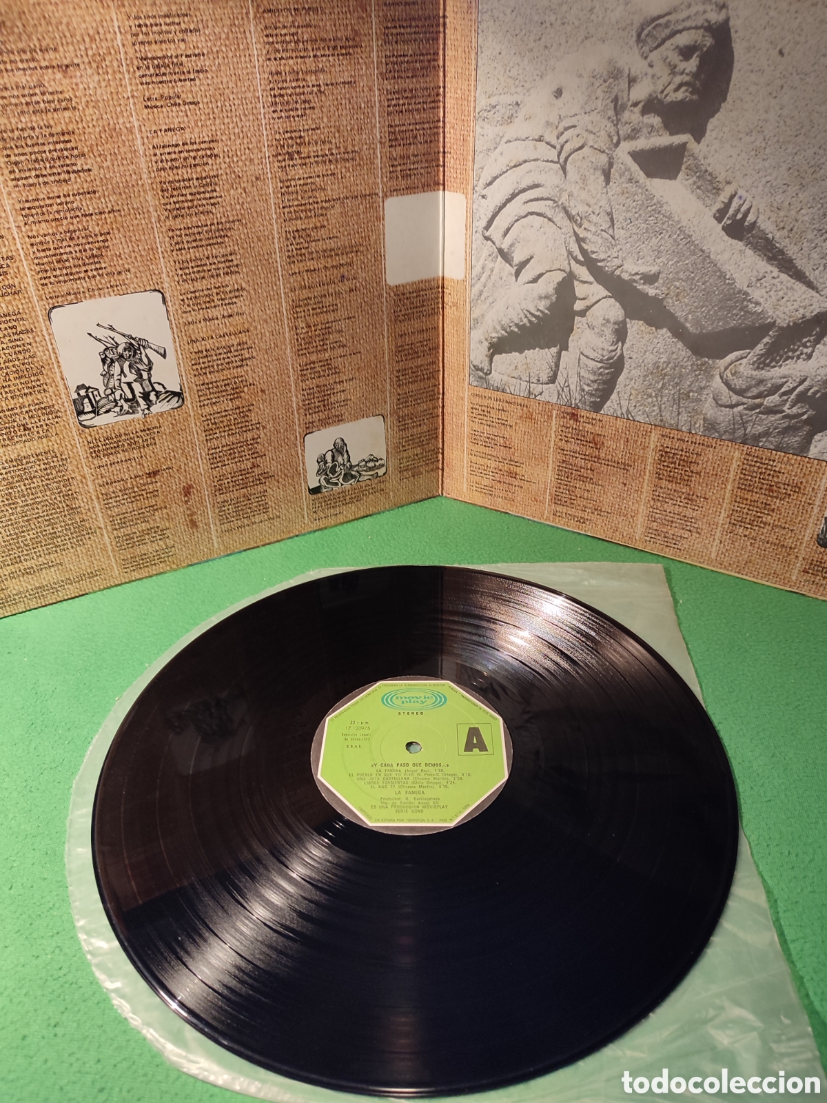 Discos de vinilo: La Fanega - Y cada paso que demos.. - Foto 2