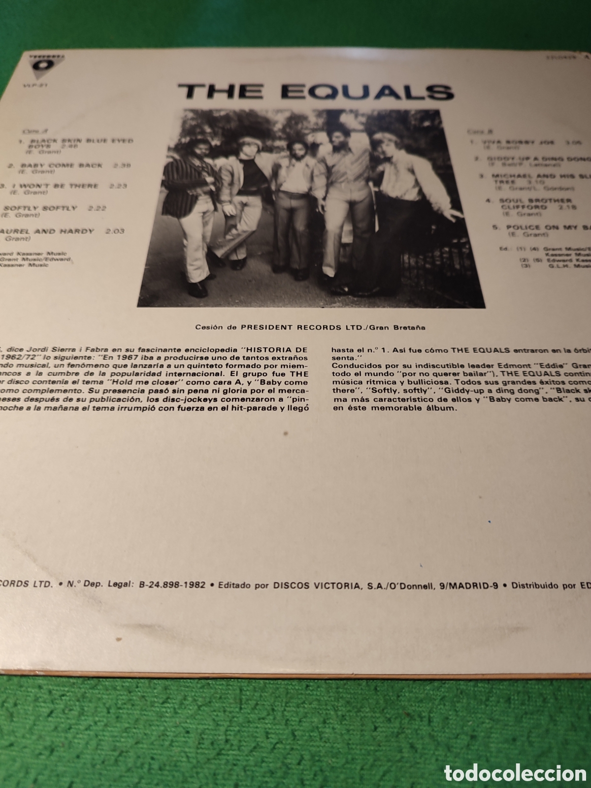 Discos de vinilo: The Equals - Featuring Eddie Grant - Foto 2