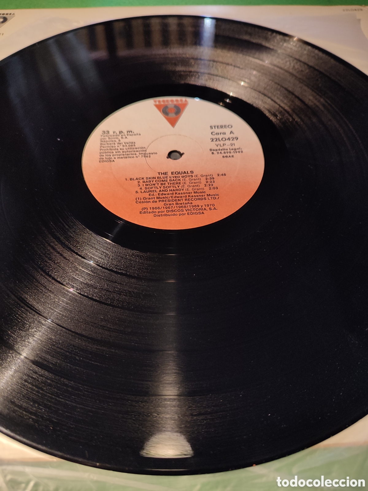 Discos de vinilo: The Equals - Featuring Eddie Grant - Foto 3
