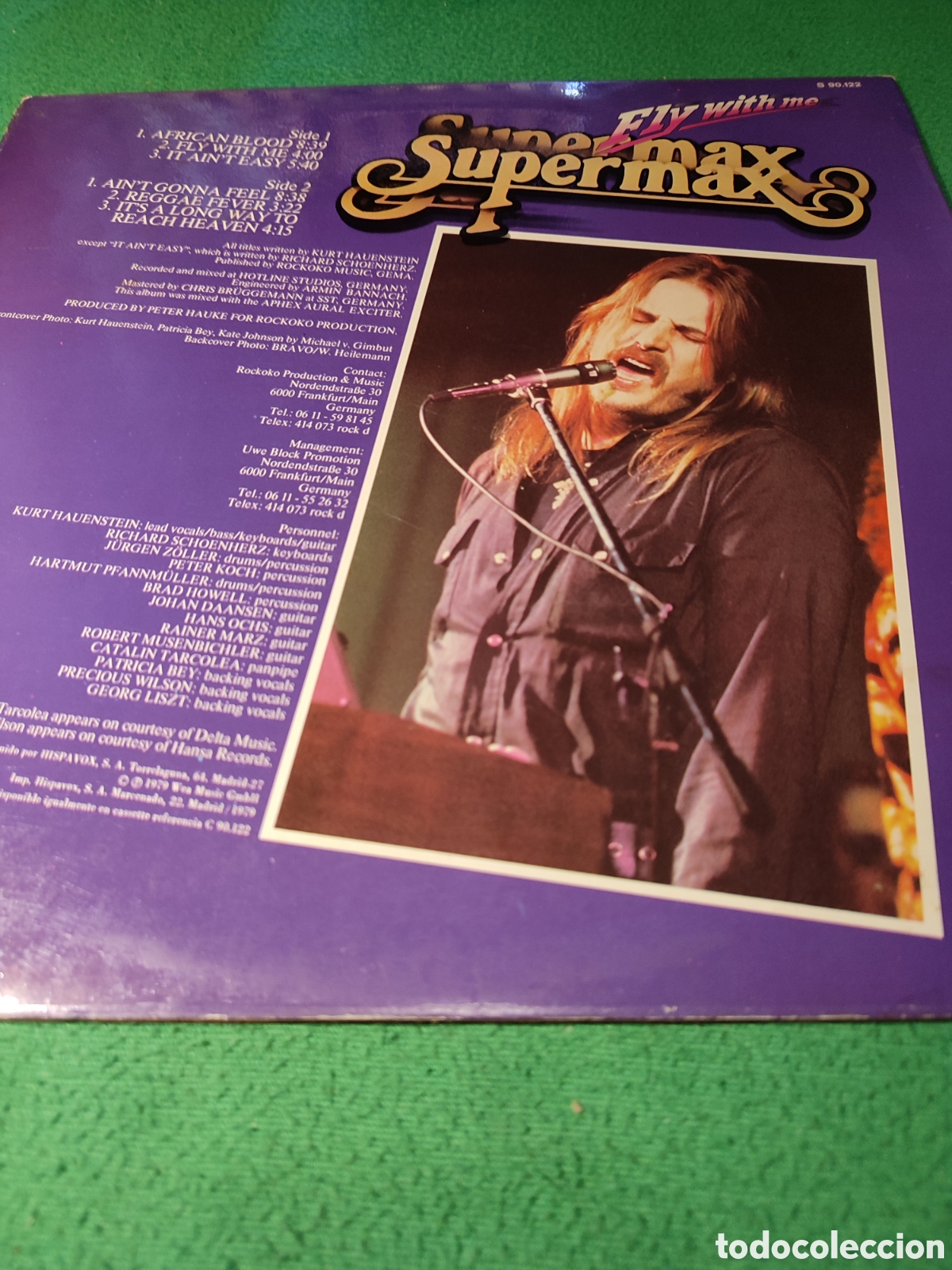 Discos de vinilo: Supermax - Fly with me Vinilo Lp - Foto 2