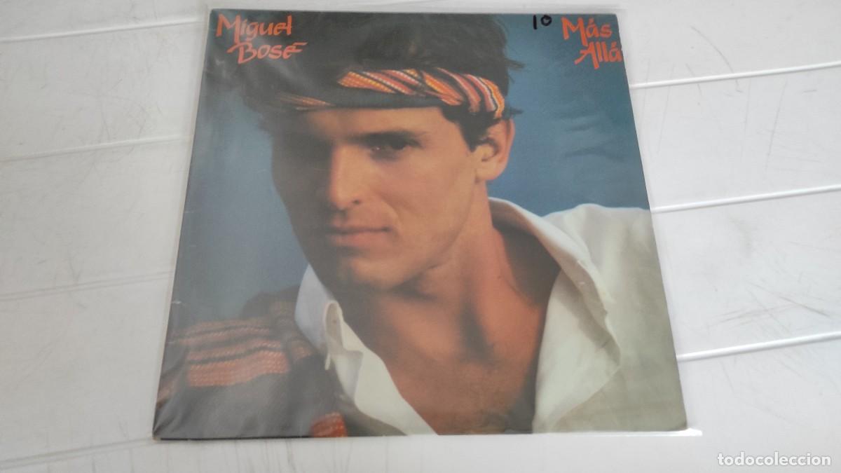 Discos de vinilo: LP MIGUEL BOS&Eacute; - M&Aacute;S ALL&Aacute; - Foto 1