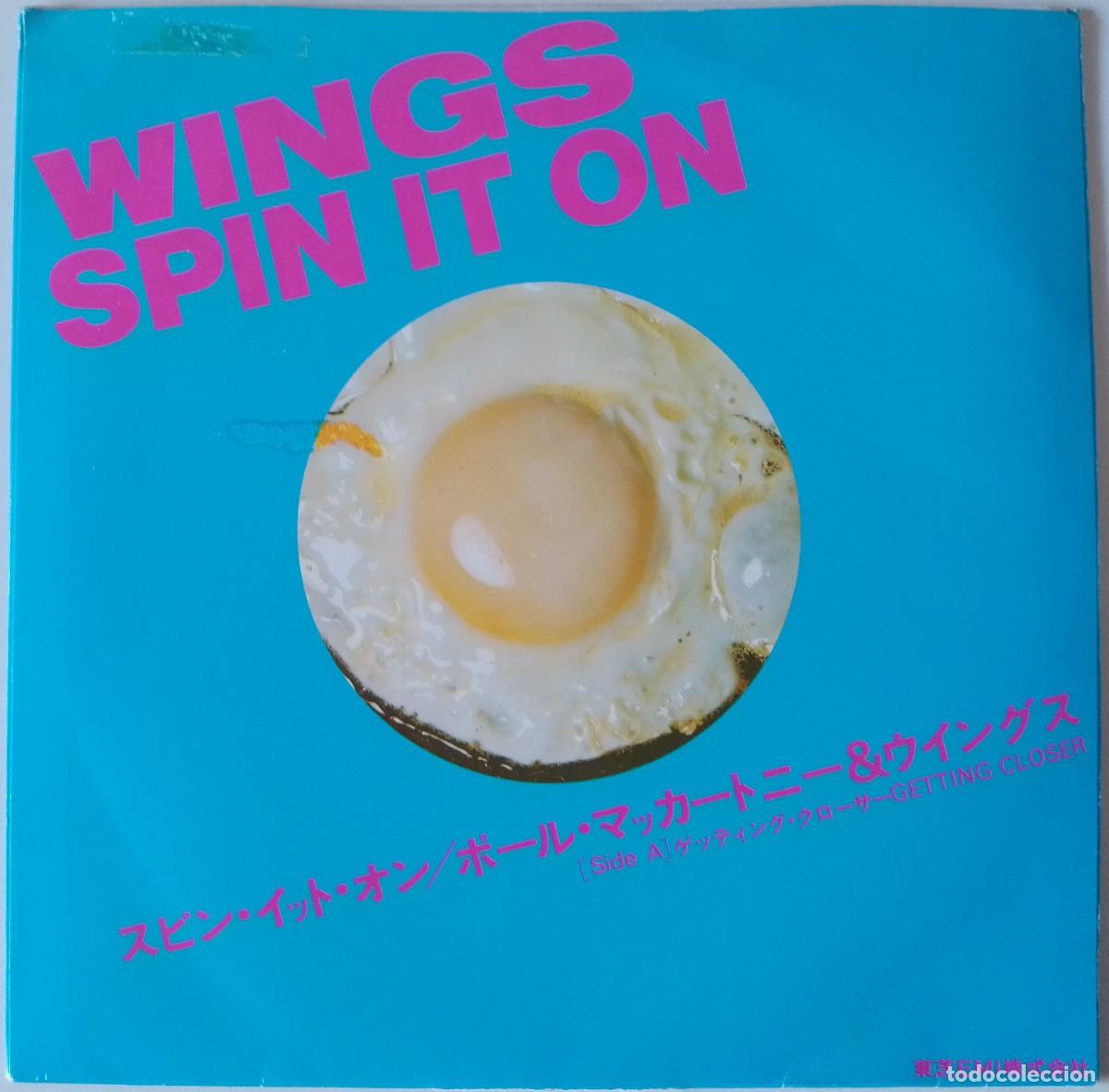 Discos de vinilo: Wings...Getting Closer / Spin It On. (MPL &ndash; Odeon 1979.) Japan. Pop Rock. - Foto 2