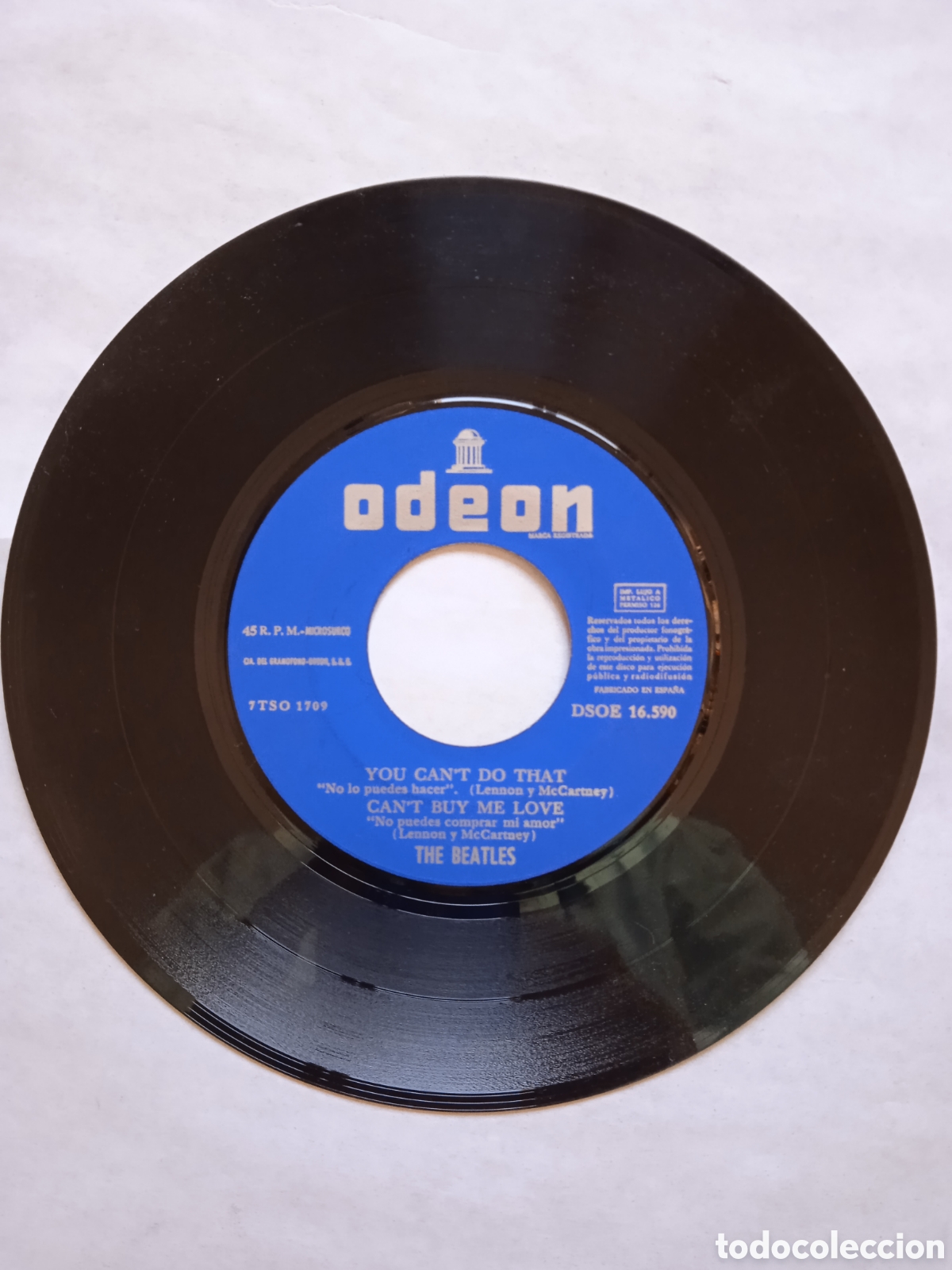Discos de vinilo: THE BEATLES / PLEASE, PLEASE ME+3 / 1964 / EP - Foto 3