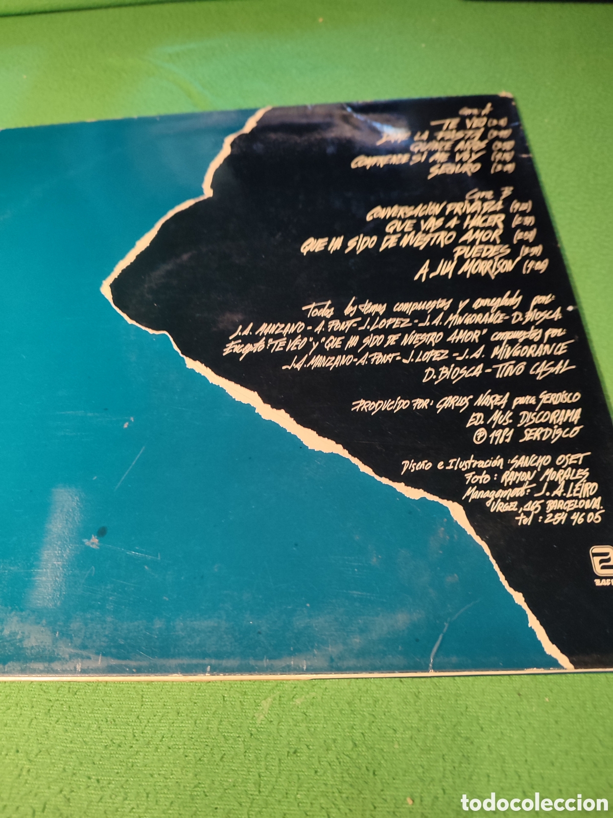 Discos de vinilo: Tebeo - Conversaci&oacute;n privada Vinilo Lp - Foto 2