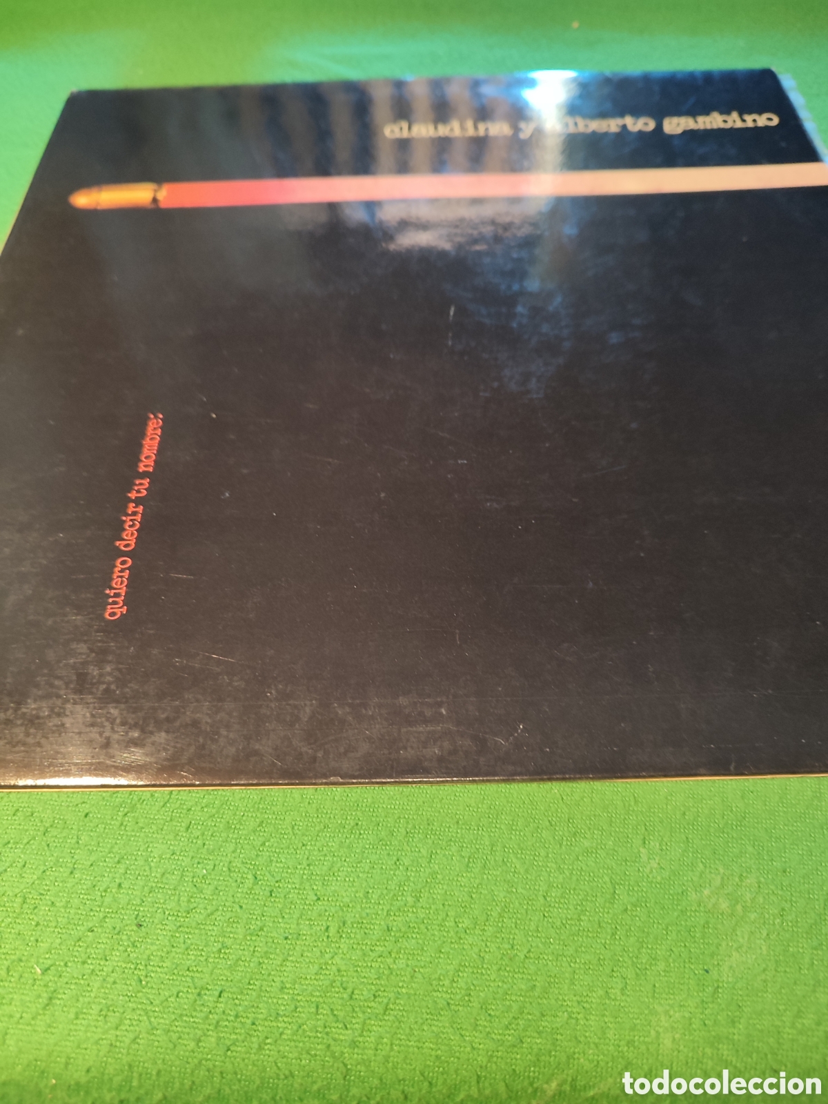 Dischi in vinile: Claudina y Alberto Gambino - Quiero decir t&uacute; nombre