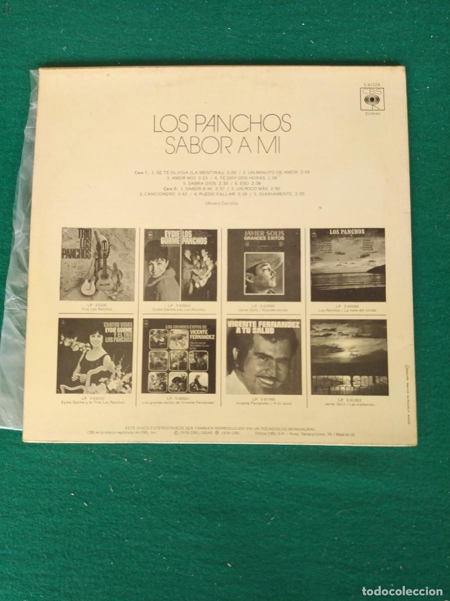Discos de vinilo: Los Panchos &ndash; Sabor A Mi - Foto 2