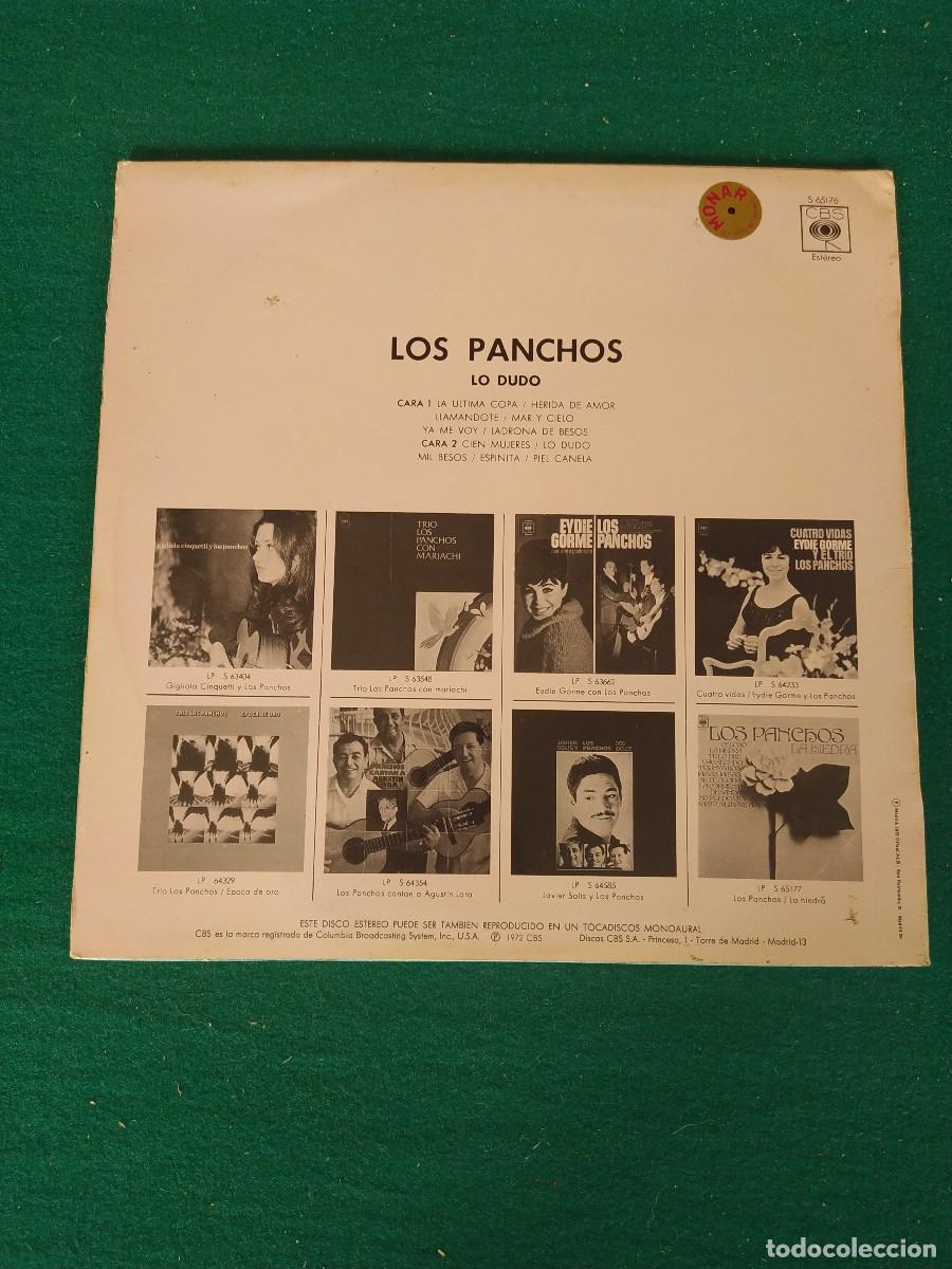Discos de vinilo: Los Panchos &ndash; Lo Dudo - Foto 2