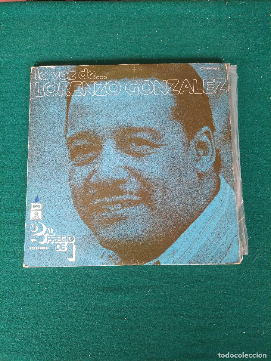 Vinyl records: la voz de lorenzo gonzalez