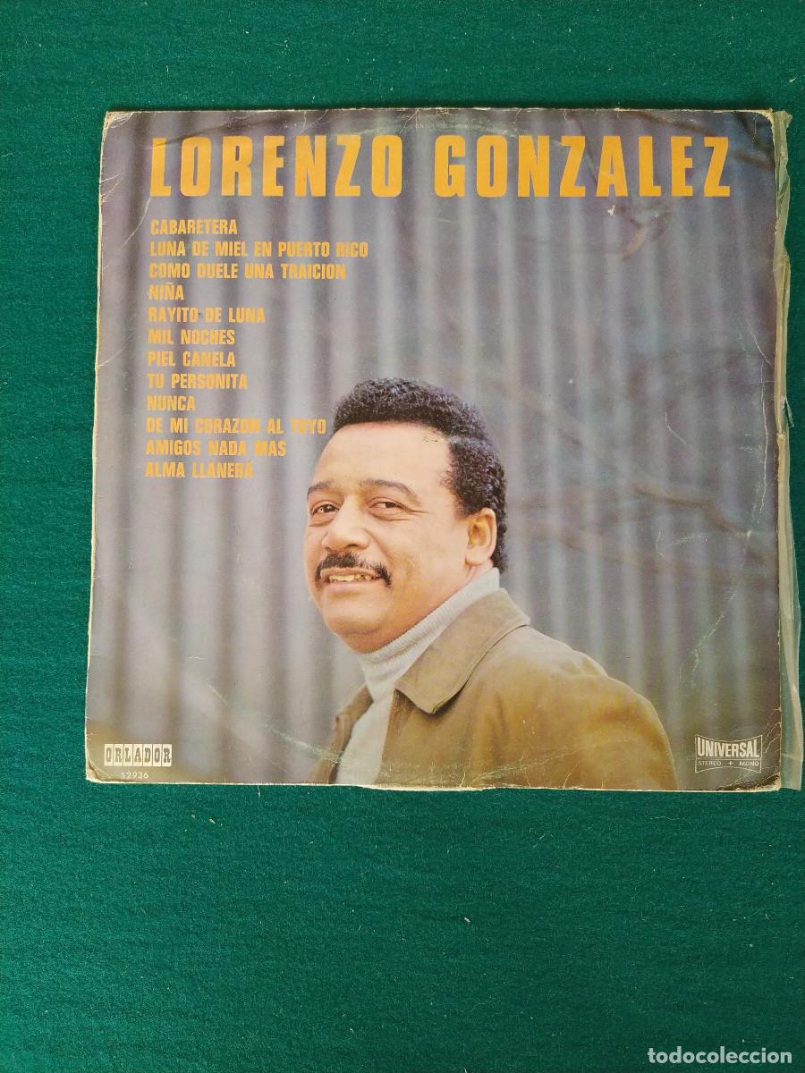 Discos de vinilo: Lorenzo Gonzalez &ndash; Lorenzo Gonzalez - Foto 1