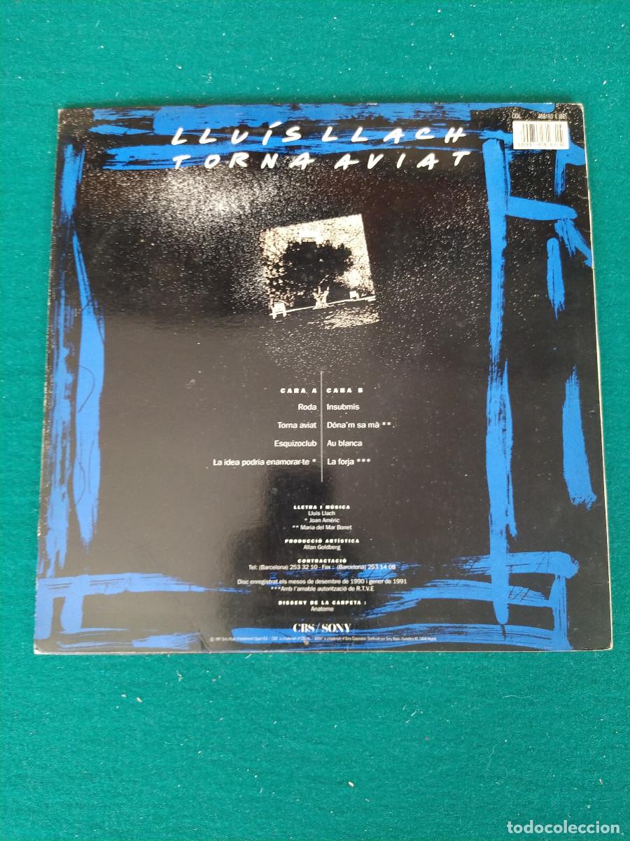 Discos de vinilo: Lluis Llach &ndash; Torna Aviat - Foto 2