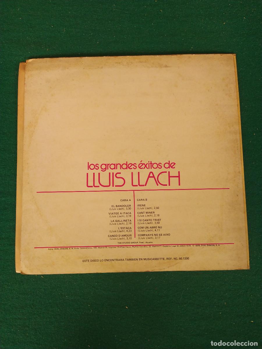 Discos de vinilo: Llu&iacute;s Llach jordi calafell - Foto 2